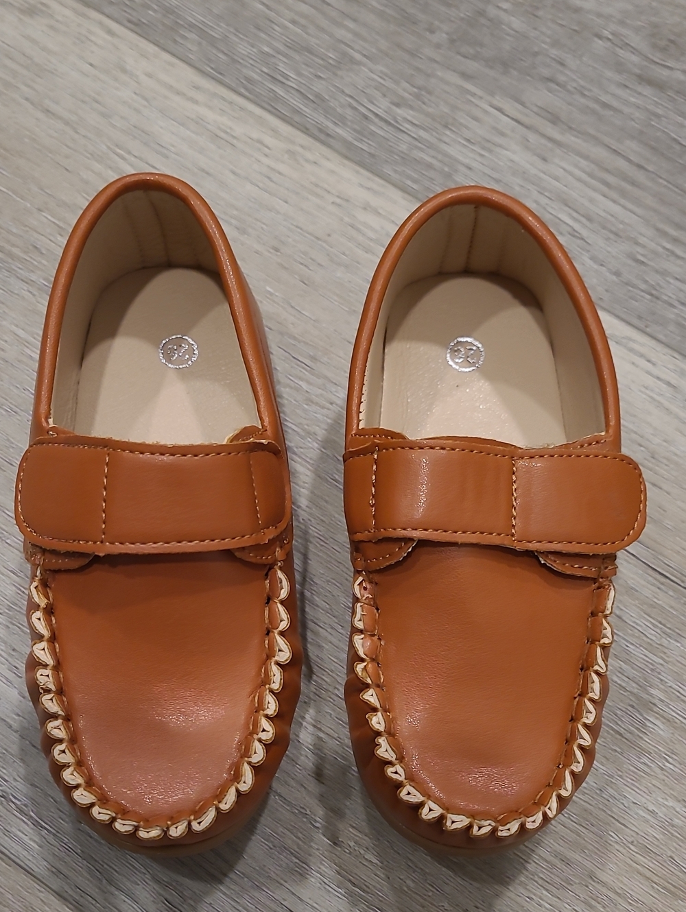 New Toddler Boy Loafers Brown 8.5 Moccasins Dress Shoes Weddings